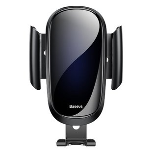 Тримач для телефону Baseus Future Gravity Car Mount Black автомобільний 50507 фото