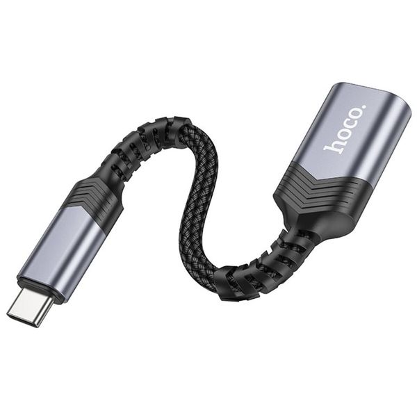 Перехідник Hoco UA24 USB А to Type-C USB3.0 (6942007608848) 50934 фото