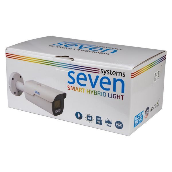 IP-видеокамера SEVEN IP-7245PA-DLMV 2.7-13.5 мм 00-00079175 фото