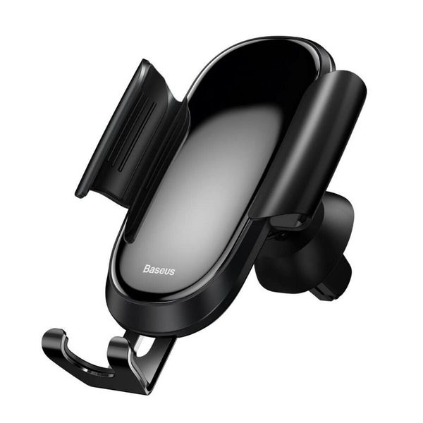 Тримач для телефону Baseus Future Gravity Car Mount Black автомобільний 50507 фото