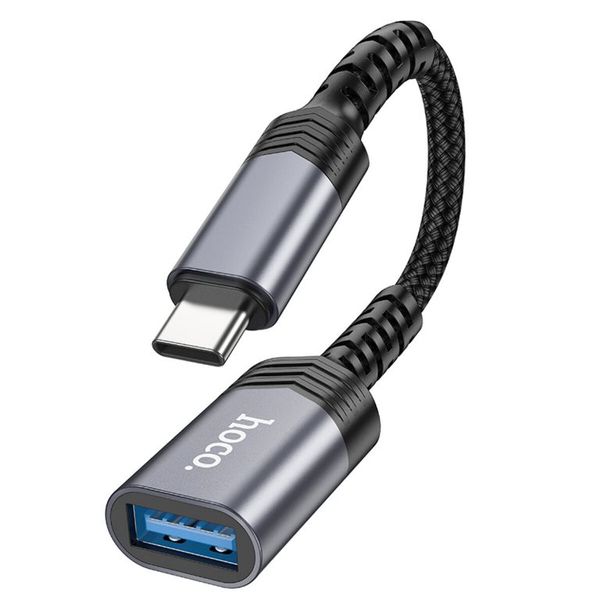 Перехідник Hoco UA24 USB А to Type-C USB3.0 (6942007608848) 50934 фото