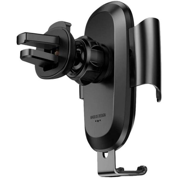 Тримач для телефону Baseus Future Gravity Car Mount Black автомобільний 50507 фото