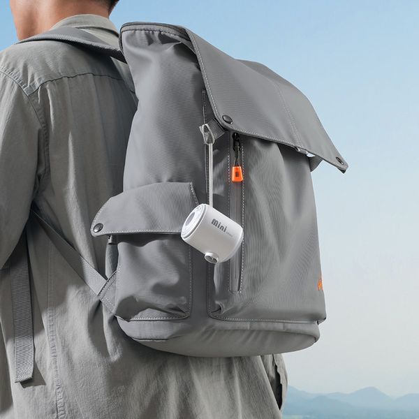 Портативный насос для матрасов Baseus PocketGo Portable Air Pump Stellar White 00-00077891 фото