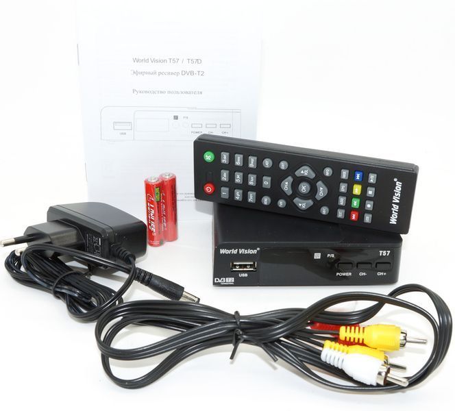 World Vision T57 DVB-T2 27311 фото