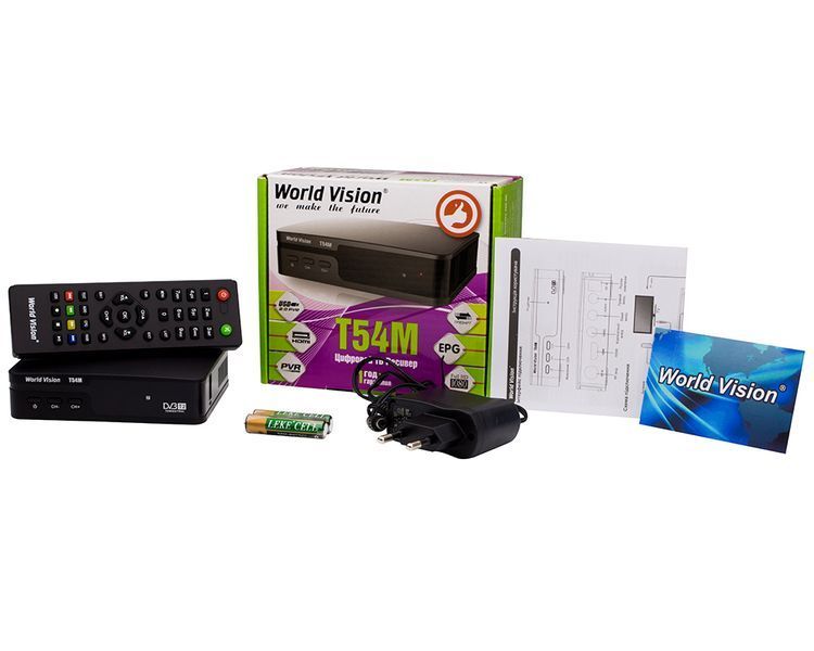 World Vision T54M DVB-T2 40148 фото