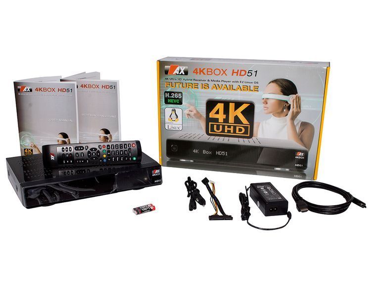 Opticum AX 4K UHD Box HD51 CI+ 40225 фото