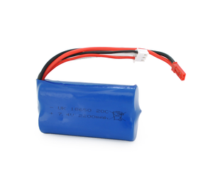 Акумулятор Li-ion 18650*2/22000 7.4V Voltronic 5 контактів Blue 00-00076492 фото