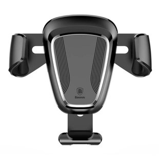 Тримач для телефону Baseus Glaze Gravity Car Mount Black автомобільний 50508 фото