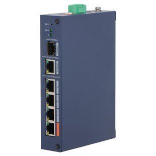 Dahua DH-CHS4106-4ET-60 PoE Комутатор 4 порти керований 00-00079330 фото