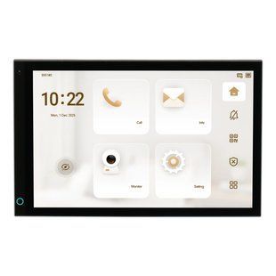 Dahua DHI-VTH5744A-WP-F 10.1" IPS Відеодомофон 00-00079483 фото