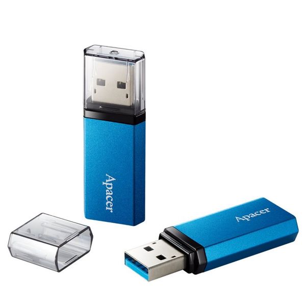 Накопичувач Apacer 64GB GEN1 AH25C Blue USB 3.2 (AP64GAH25CU-1) 50613 фото