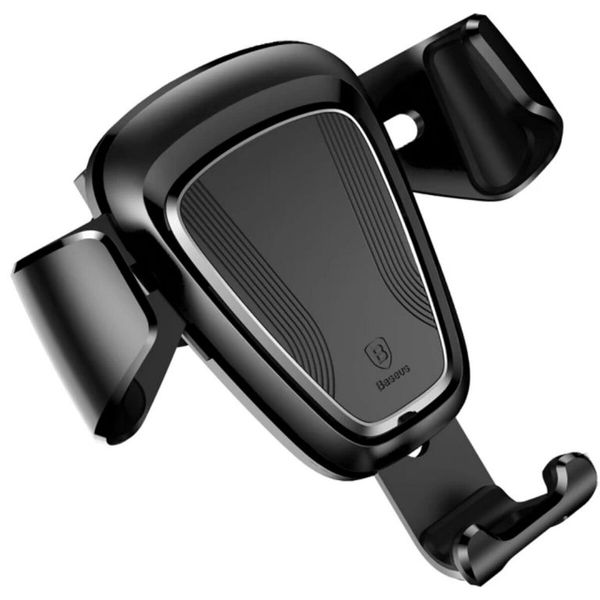 Тримач для телефону Baseus Glaze Gravity Car Mount Black автомобільний 50508 фото