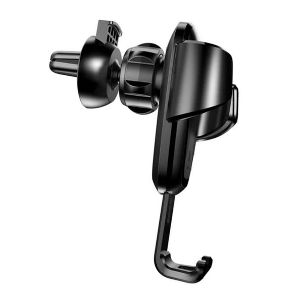 Тримач для телефону Baseus Glaze Gravity Car Mount Black автомобільний 50508 фото