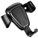 Тримач для телефону Baseus Glaze Gravity Car Mount Black автомобільний 50508 фото 2