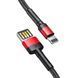 Кабель Baseus Cafule Cable（Special Edition）USB For iP 1m Red+Black 00-00077893 фото 2