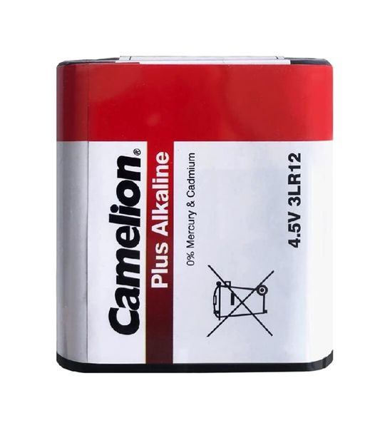 Батарейка CAMELION Plus ALKALINE 3LR12 SP1 (C-11100112) 1шт 50543 фото