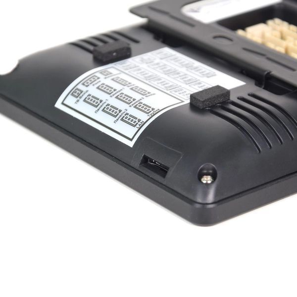 Комплект відеодомофона BCOM BD-770FHD Black Kit: відеодомофон 7" і відеопанель 00-00079600 фото