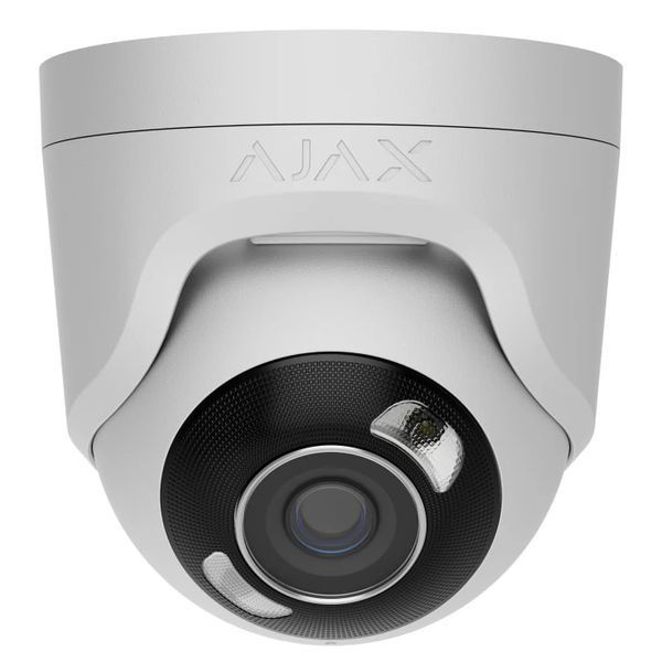 Ajax TurretCam HL (8 Mp/4 mm) ASP white видеокамера наблюдения 00-00078025 фото