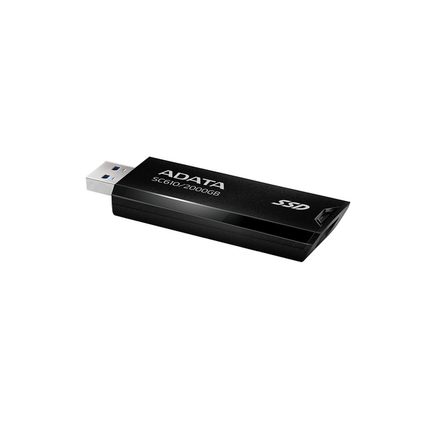 Портативний SSD ADATA SC610 2TB USB 3.2 550/500Mb/s Black 00-00078130 фото