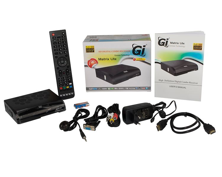 GI Matrix lite Combo HD DVB-S2/T2/C 27418 фото