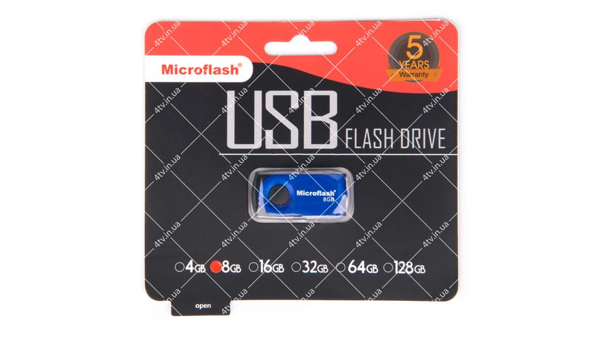 Накопичувач Microflash 8GB MD205 USB 2.0 41359 фото