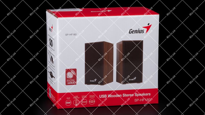 Колонки USB Genius SP-HF180 Black 44732 фото