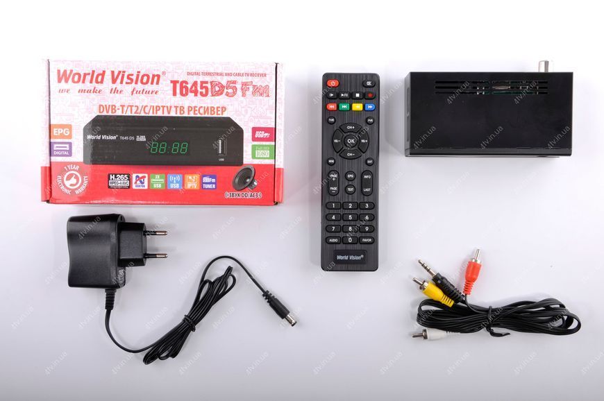 World Vision T645D5 Fm DVB-T2 50188 фото
