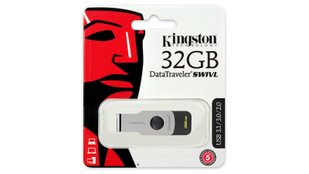 Накопичувач Kingston 32GB DT SWIVL Metal USB 3.0 (DTSWIVL/32GB) 44604 фото