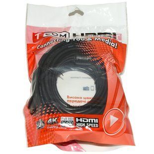Кабель HDMI-HDMI v.1.4 черный 5 метров 40974 фото