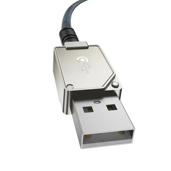 Кабель Baseus Unbreakable Series Fast Charging Data Cable USB to iP 2.4A 2m Stellar White 00-00078804 фото
