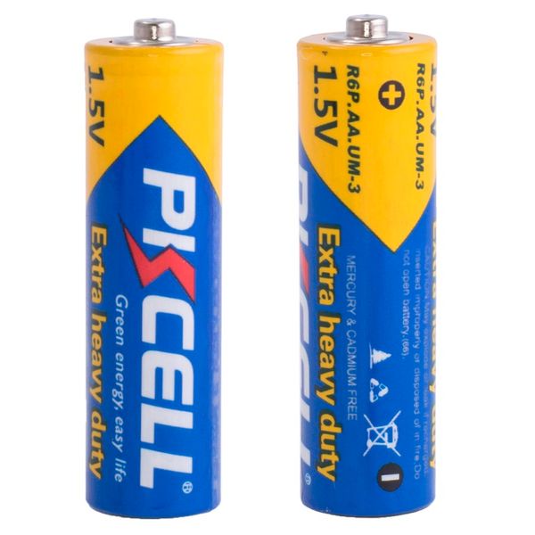 Батарейка PKCELL EXTRA HEAVY DUTY 1.5V AA/R6 12 шт блістер 41521 фото