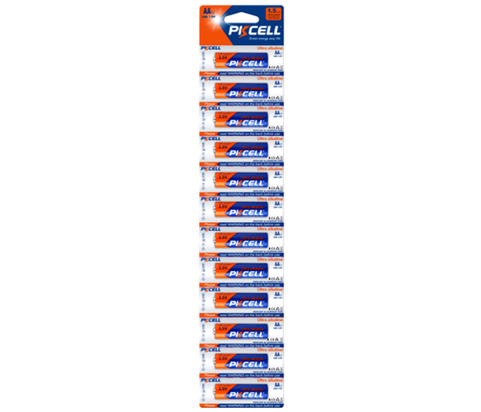 Батарейка PKCELL EXTRA HEAVY DUTY 1.5V AA/R6 12 шт блістер 41521 фото