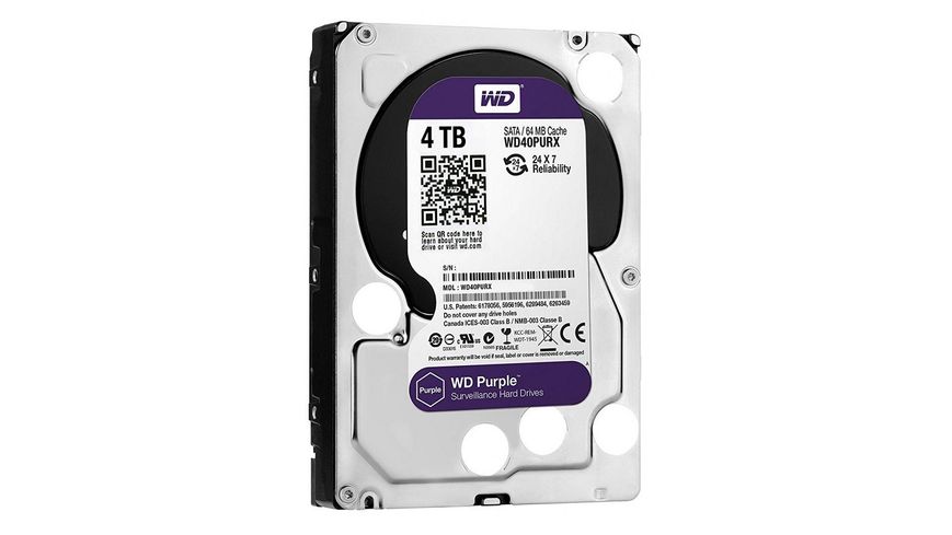 Жорсткий диск Western Digital 3.5" 4TB WD40PURZ 42435 фото