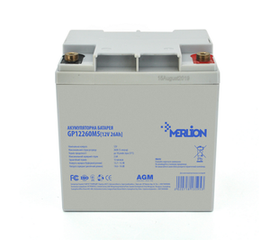 Батарея акумуляторна Merlion AGM GP12260M5 12 V 26 Ah 45840 фото