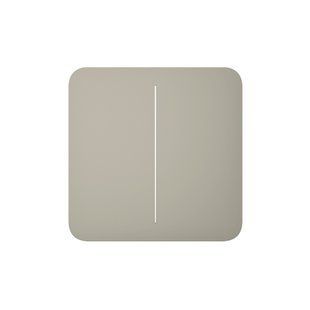 Ajax SoloButton (2-gang) [55] olive кнопка 47445 фото