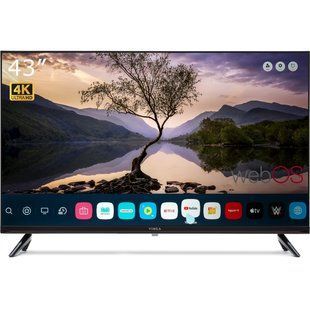 Телевизор Vinga S43UHD25BWEB SMART 49421 фото
