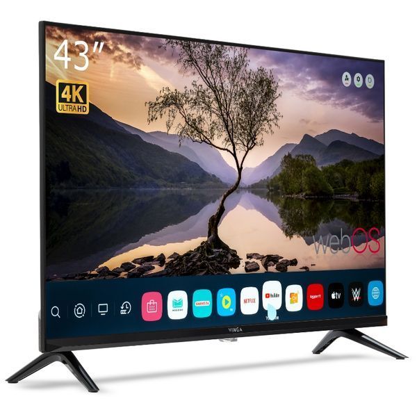 Телевизор Vinga S43UHD25BWEB SMART 49421 фото