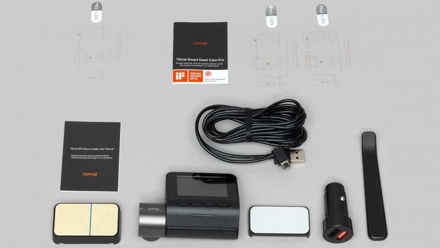 Відеореєстратор Xiaomi 70mai Smart Dash Cam Pro (Midrive D02) 43570 фото