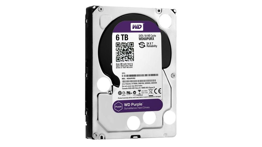 Жорсткий диск Western Digital 3.5" 6TB (WD60PURZ) 42436 фото