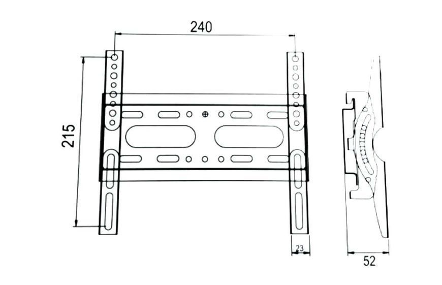 Кронштейн для телевизора Hannibal IH-T1442 14-42" 45616 фото