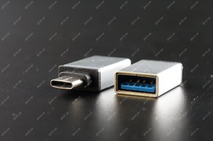 Перехідник OTG USB type C – USB type A 3.0 48200 фото