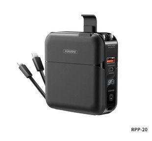 Power Bank Remax RPP-20 15000 mAh Black 47745 фото