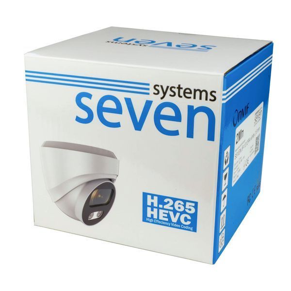 IP-видеокамера SEVEN IP-1012PA white 2.8 мм 00-00079159 фото