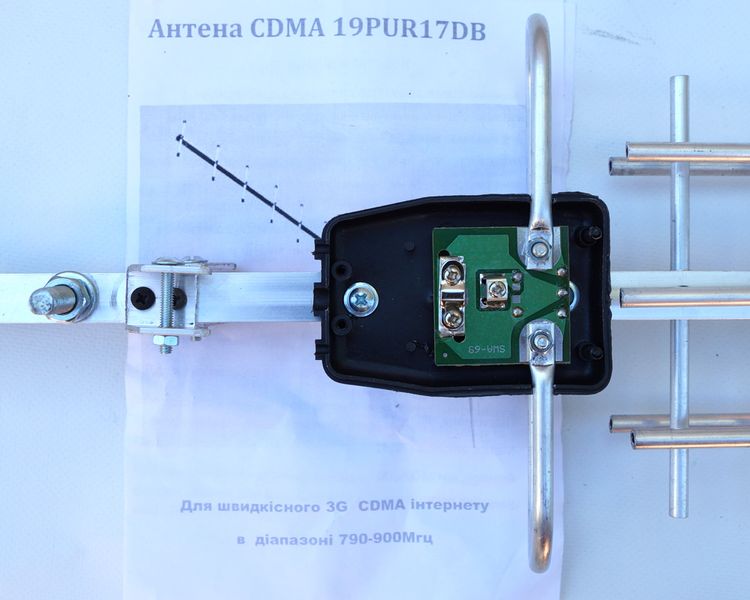 CDMA/GSM/3G антена 1.25м 17dB 27613 фото