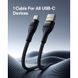 Кабель Baseus Flash 2 Charging Cable USB to USB-C 100W 2m Cluster Black 00-00078097 фото 7
