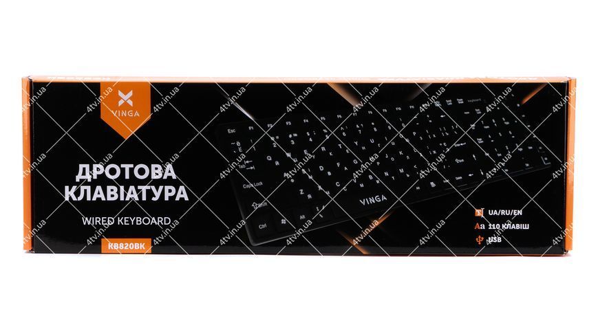 Клавиатура Vinga KB820BK 44757 фото