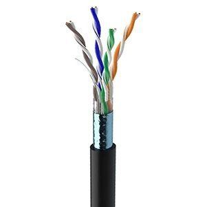 OK-Net КППЭ-ВП (100) (FTP мідь вуличний) кат.5е бухта 100м Вита пара 00-00079437 фото