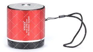 Колонка портативная WSTER WS-231BT Bluetooth красная 42039 фото