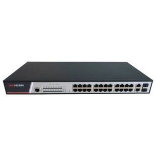 Hikvision DS-3E2326P PoE Комутатор 24 порти керований 00-00078297 фото