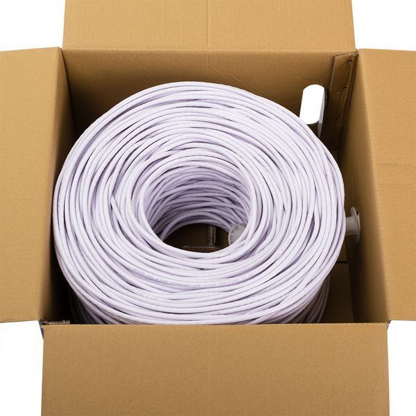Кабель витая пара UTP ATcom Standard Cat 6 внутренняя 305 метров 00-00077794 фото